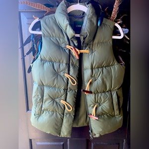 J crew toggle vest
